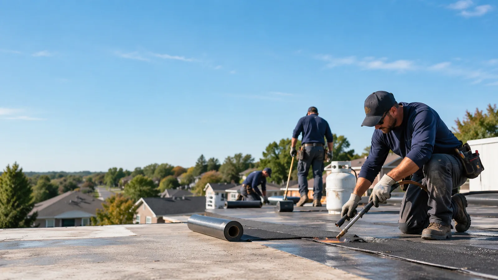 Flat Roof Leak Repair providers in Clinton, IA